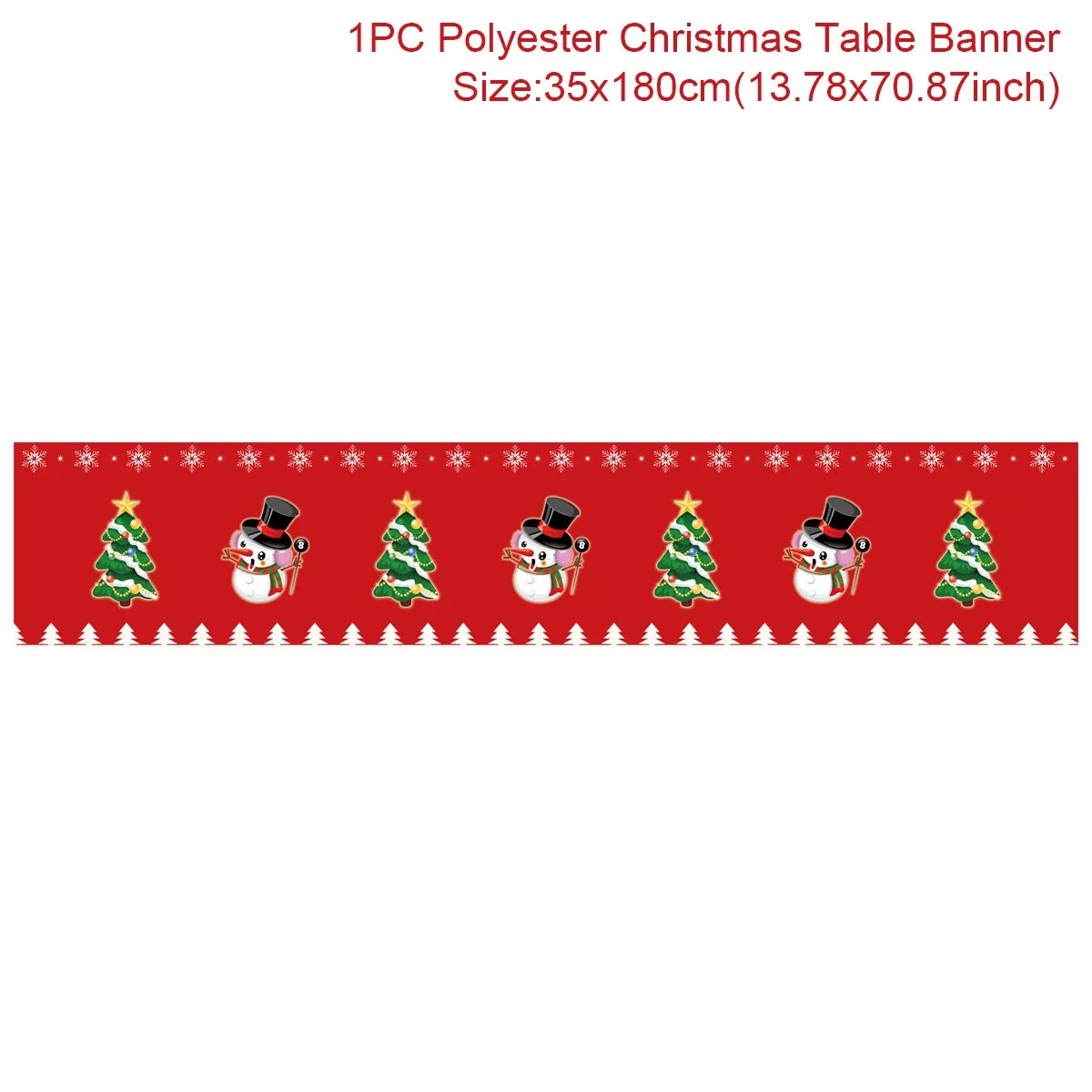 Christmas Table Runner - Festive Decor for Home