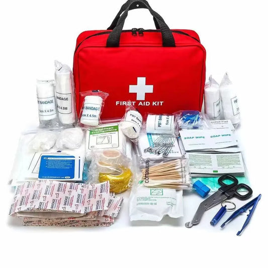 184-Piece First Aid Kit - Complete Emergency Medical Set