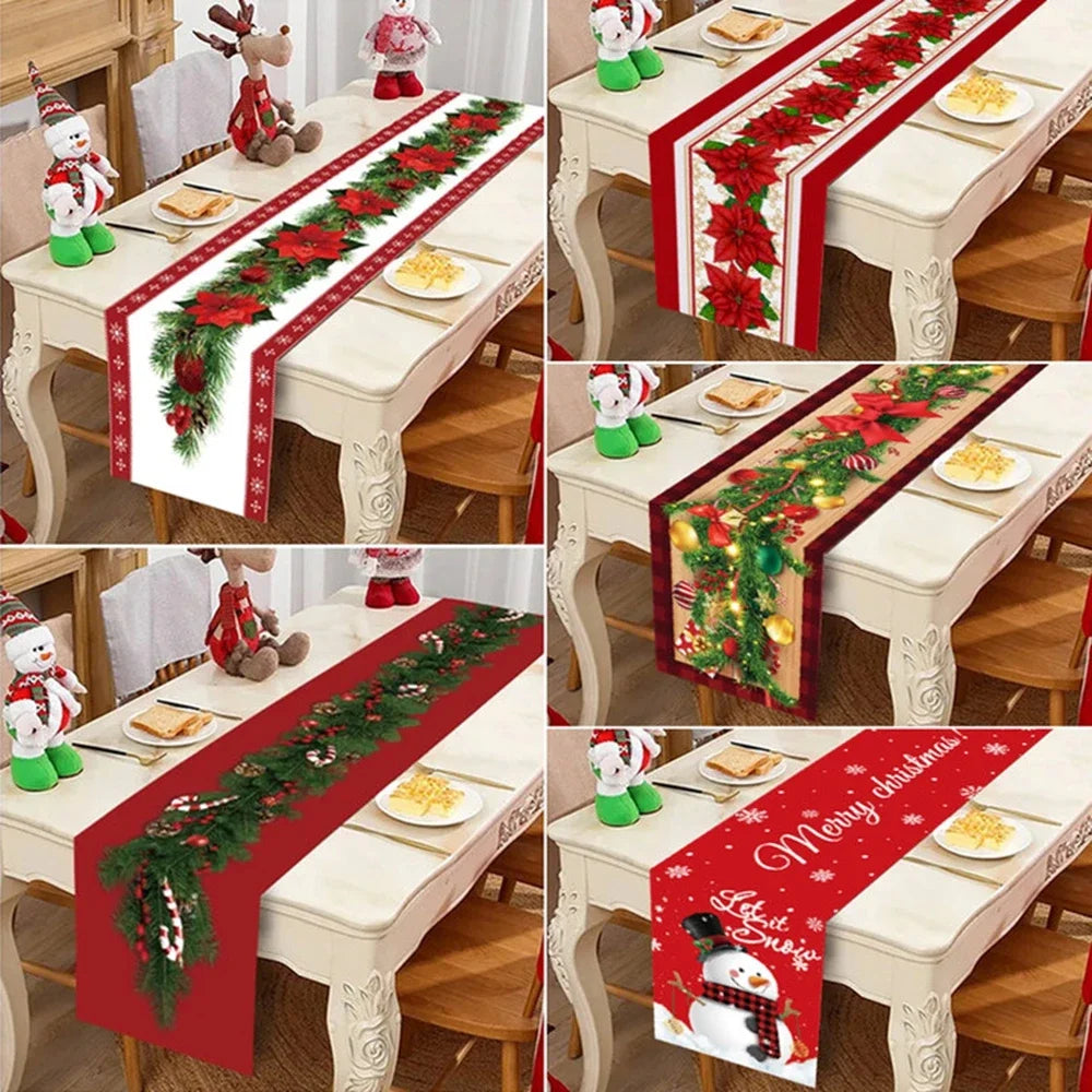 Christmas Table Runner - Festive Decor for Home