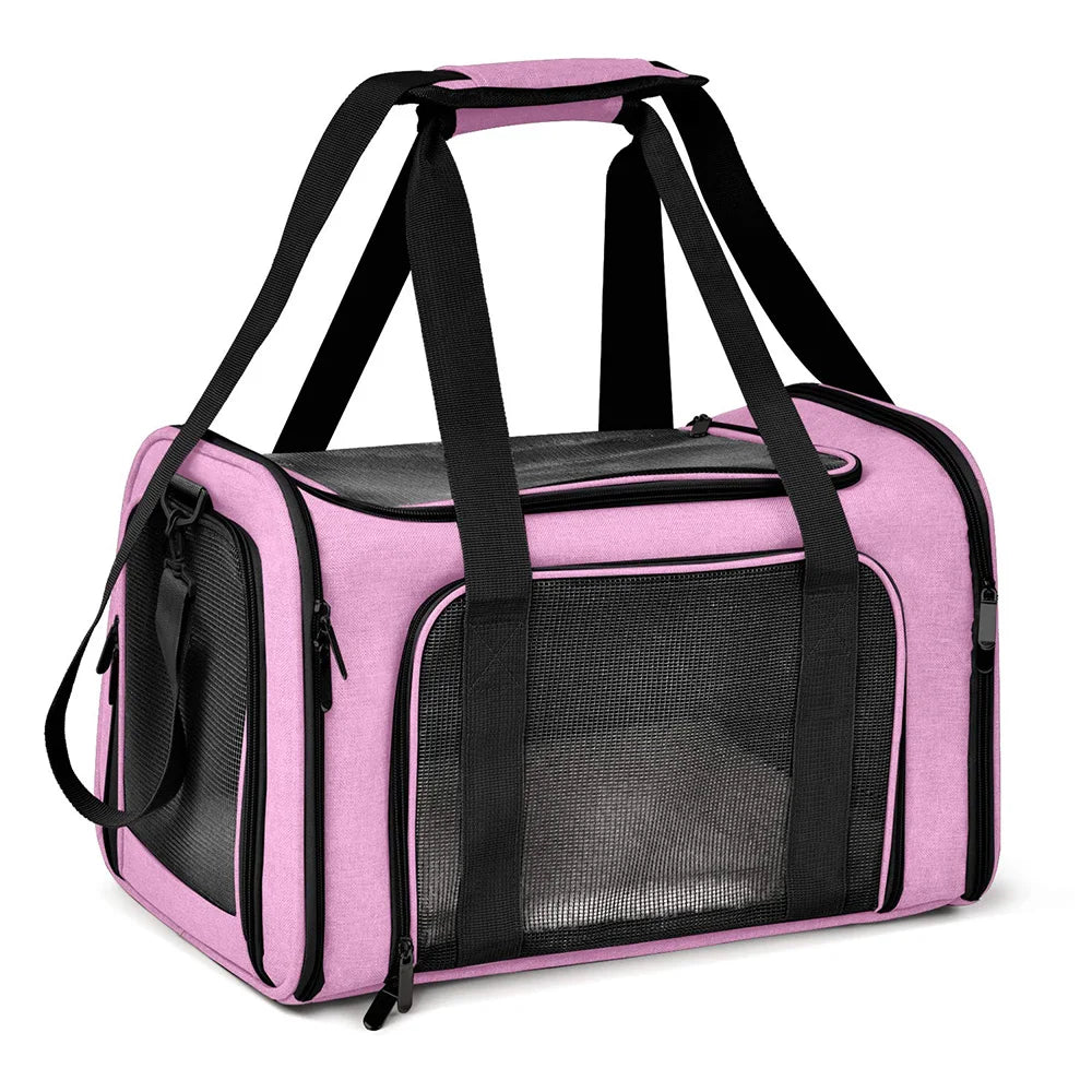 Airline-Approved Pet Carrier Backpack - Soft Travel Bag for Cats & Dogs