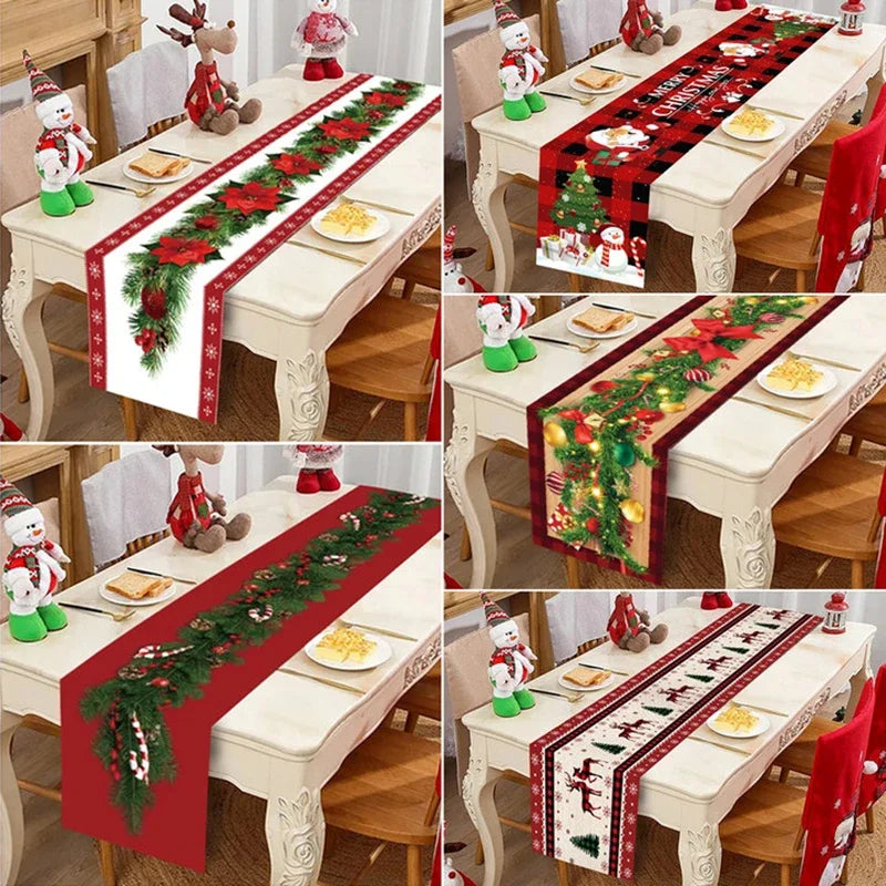 Christmas Table Runner - Festive Decor for Home