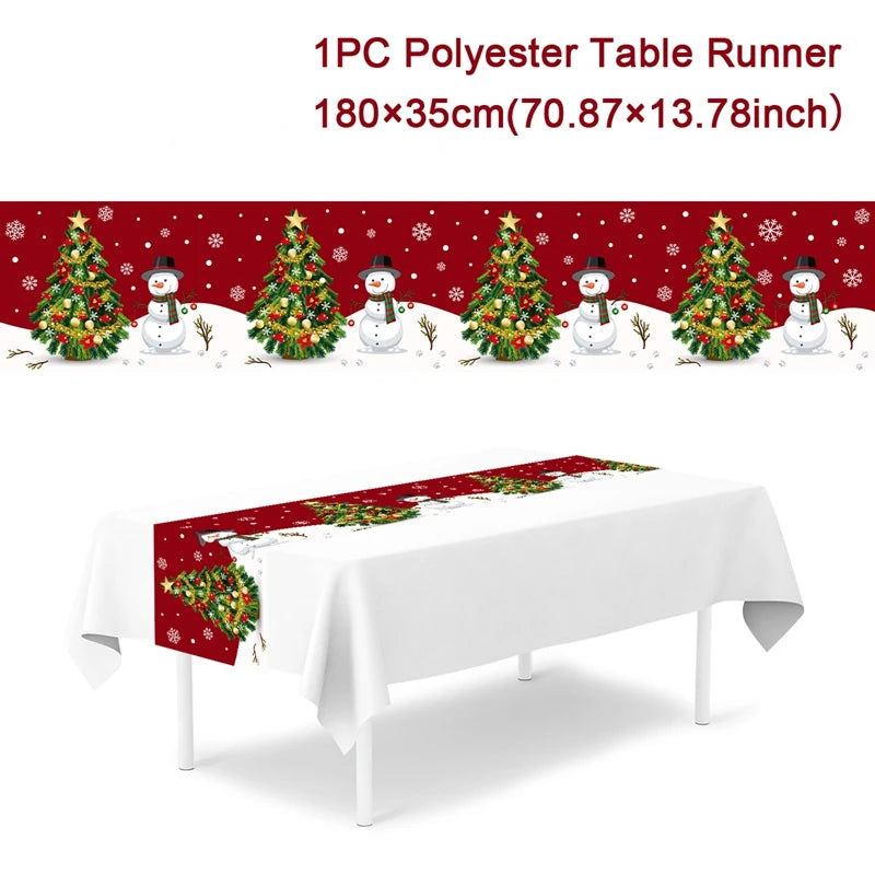 Christmas Table Runner - Festive Decor for Home