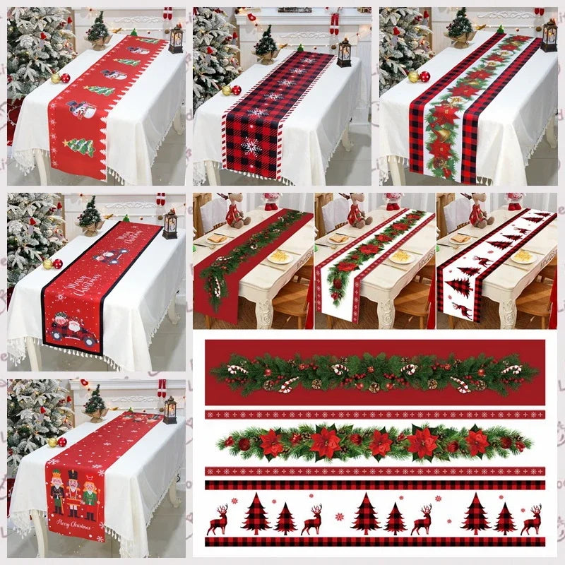 Christmas Table Runner - Festive Decor for Home